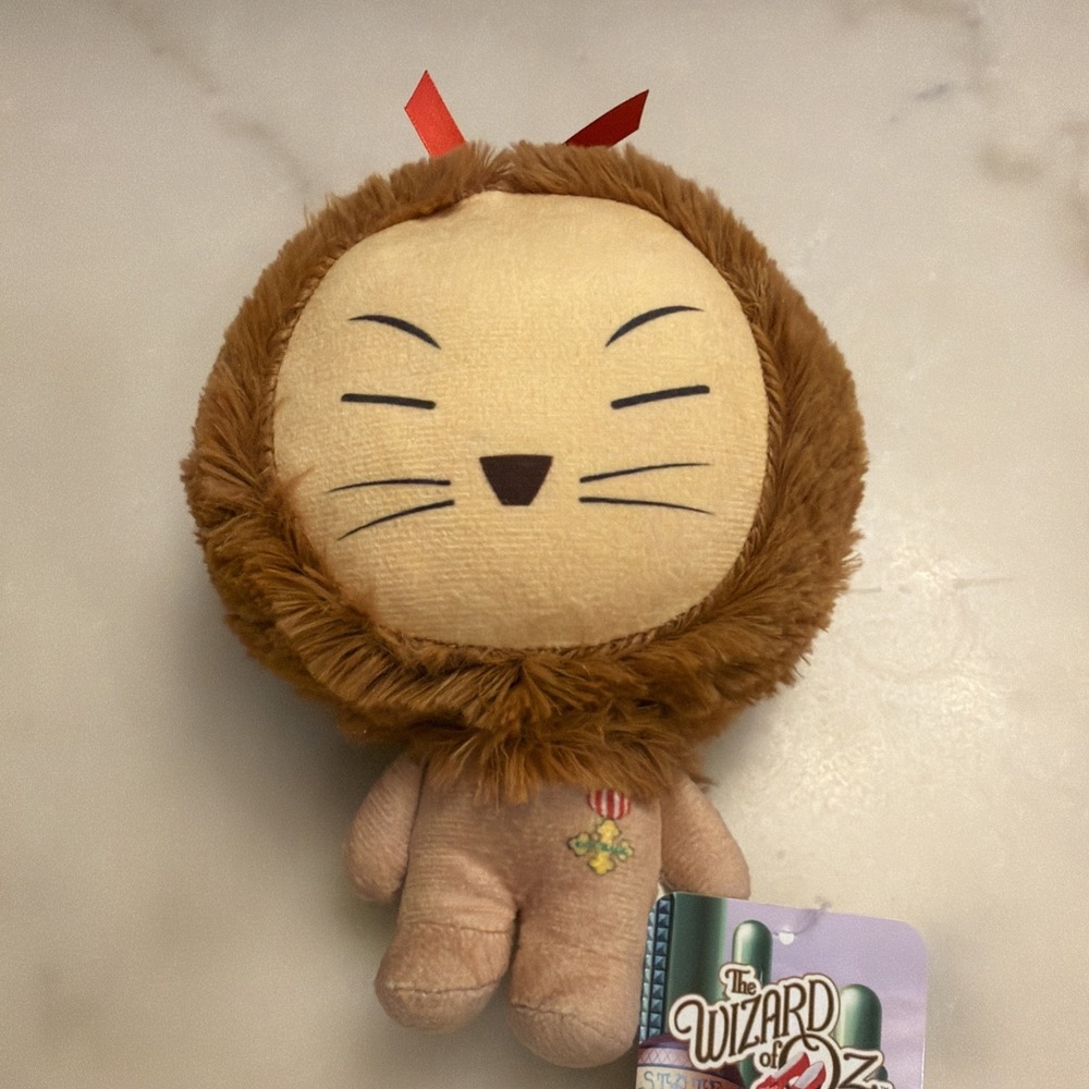 NWT Toy Factory "The Wizard Of Oz" Cowardly Lion Chibi Plush/Stuffed Animal 7"